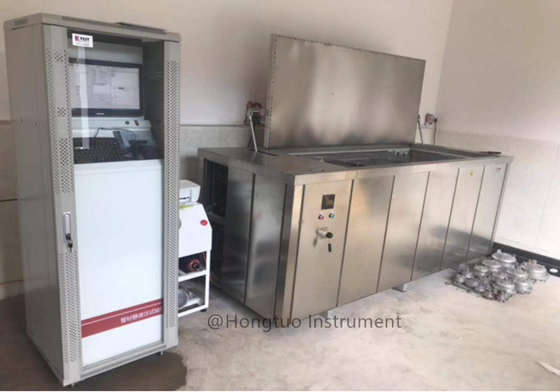 PEパイプ用試験機 液静圧・破裂試験機
