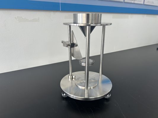 粉末リポジングアングルの測定 粉末流量計測器/粉末流動性分析器