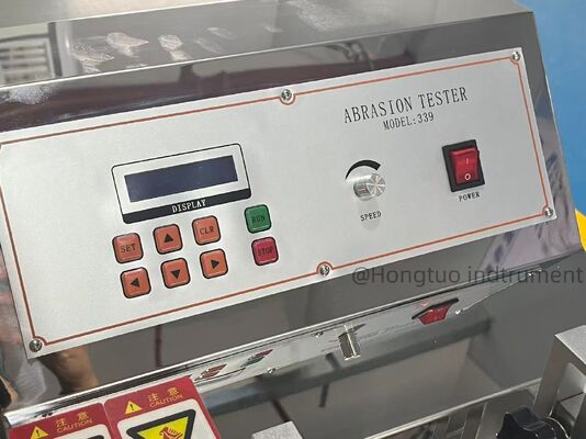 材料の摩耗および耐久性試験のための耐摩耗性試験機
