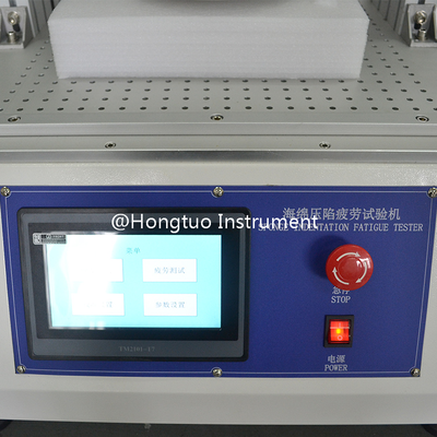 スポンジフォーム押し込み硬さ試験機 |軟質発泡体用発泡硬度計