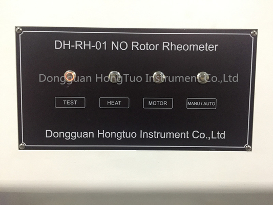 パソコン化ゴム移動型リオメーター MDR試験機 ディスプレイ解像度0.1°C
