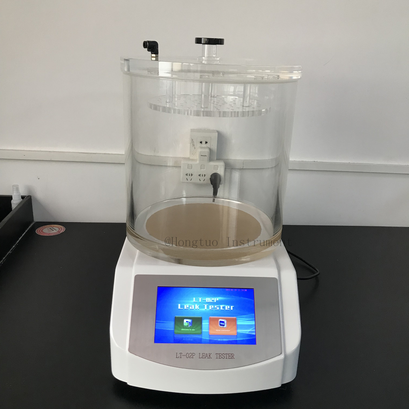 ASTM D3078 薬剤用真空圧力密封試験用の真空空気漏れ検出器