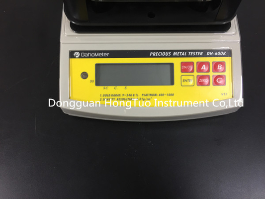 Gold Karat Density Precious Metal Tester For Jewelry , Electronic Power